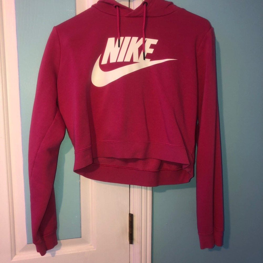 Nike cropped Hoodie